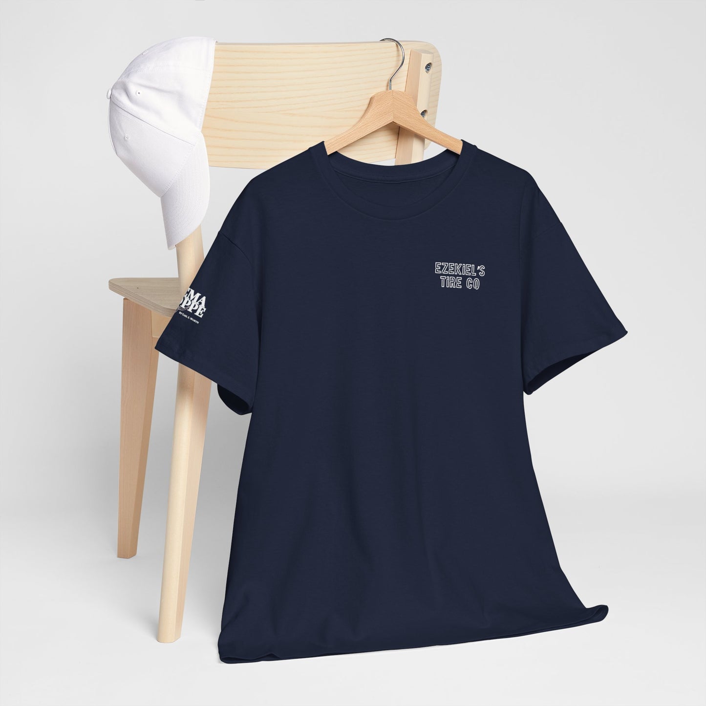 Ezekiel's Tire Company Shirt - Funny Biblical Unisex Cotton Tee