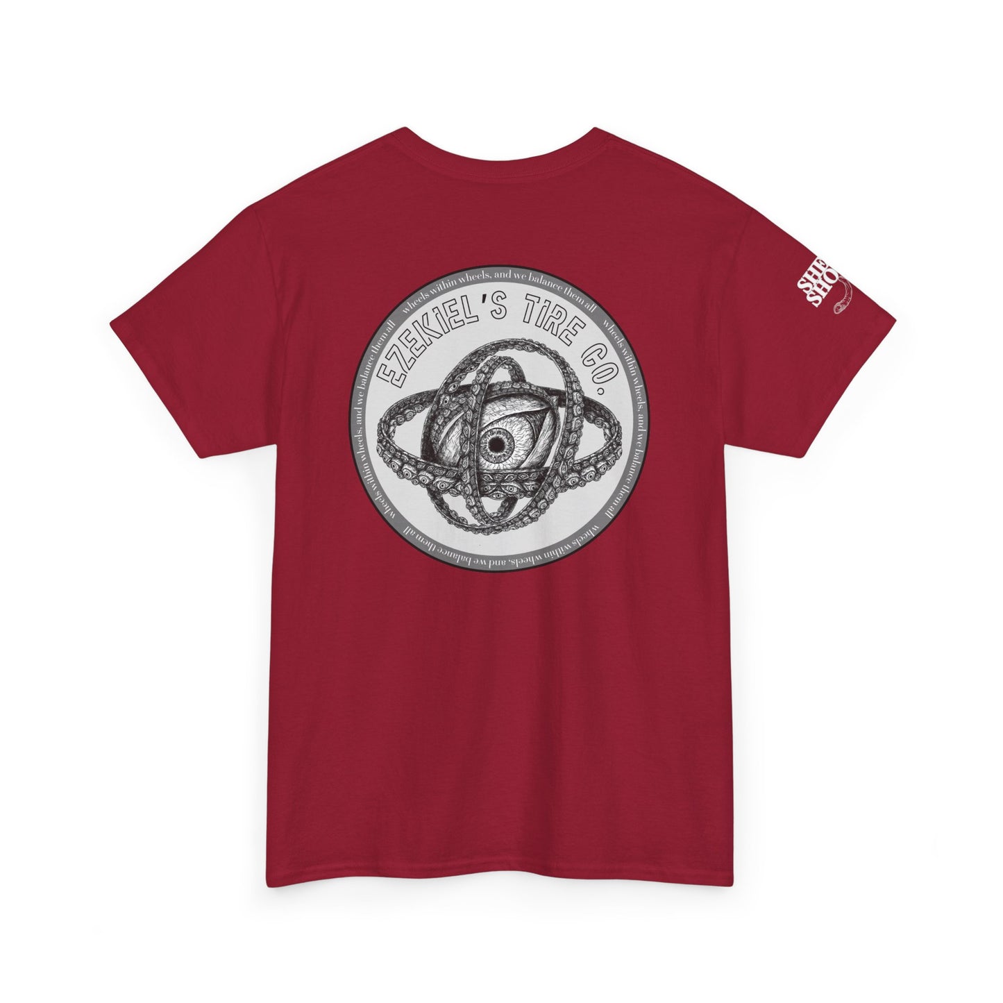 Ezekiel's Tire Company Shirt - Funny Biblical Unisex Cotton Tee