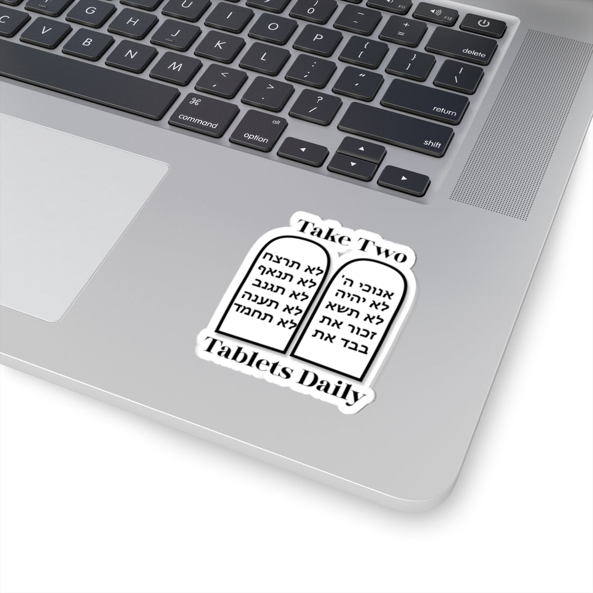 Stickers Prescription Take Two Tablets Daily 10 Commandments