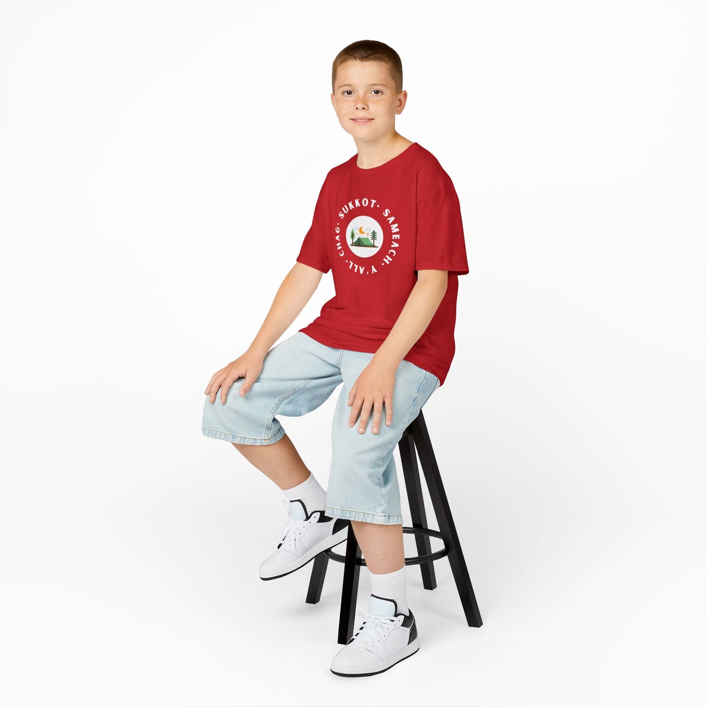 Sukkot Tabernacles Kids Heavy Cotton™ Tee