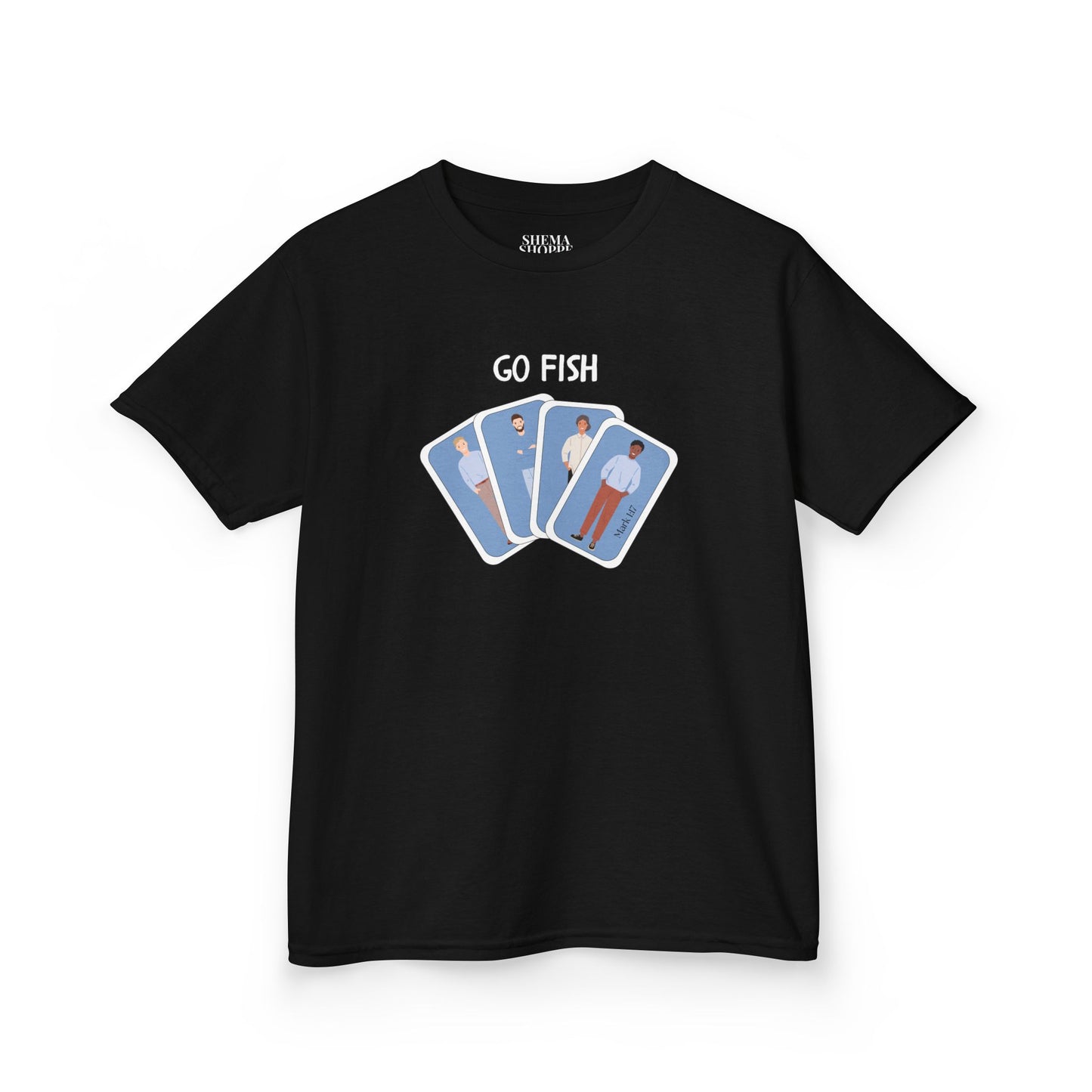 Fishers of Men Go Fish Bible Verse Kid's Cotton T-shirt
