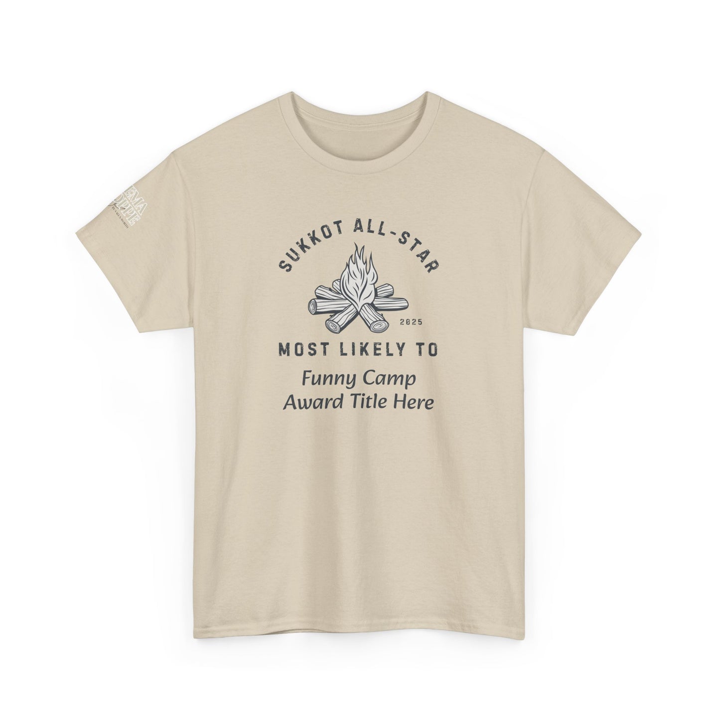 T-Shirt Sukkot All-Star Camp Award Shirt Gift