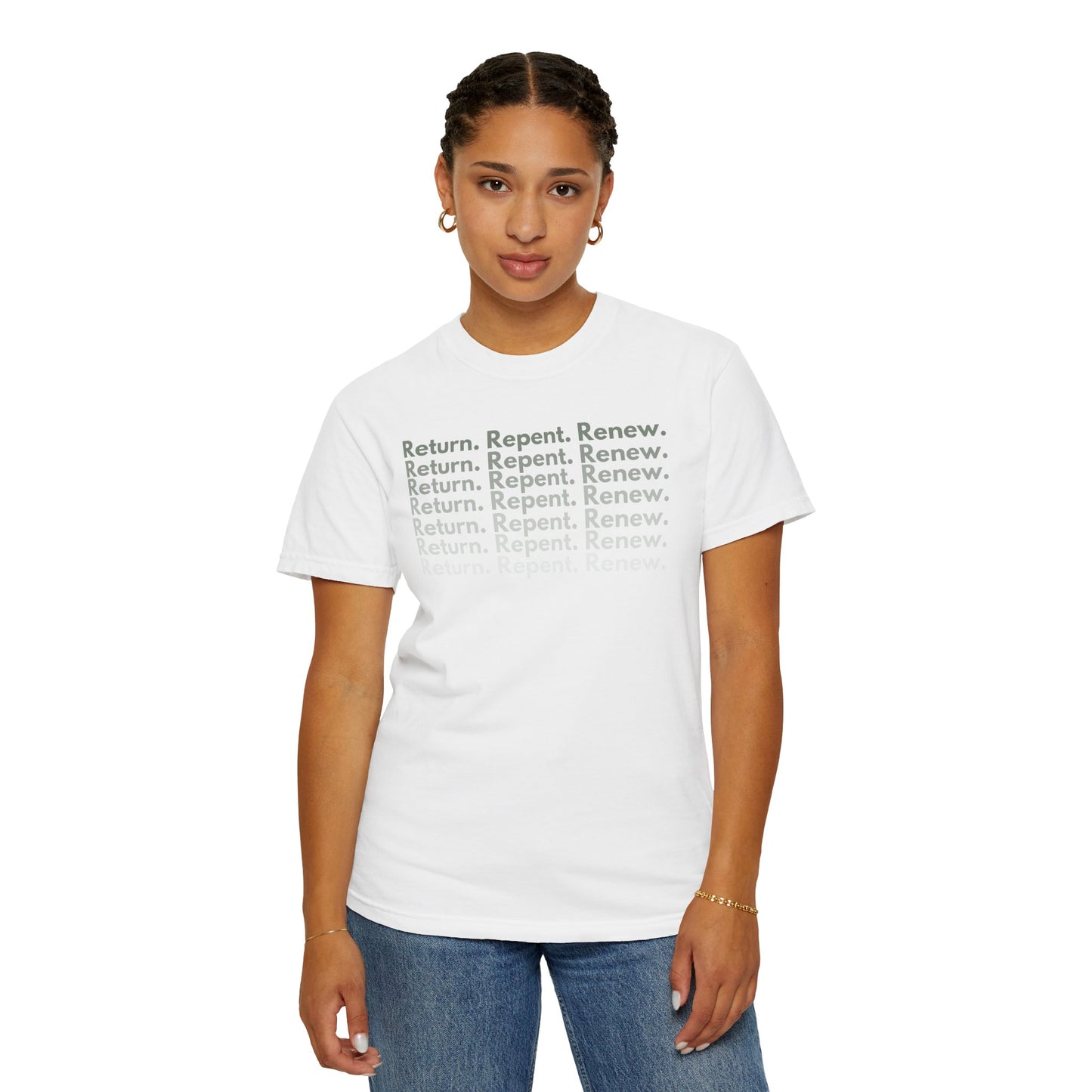 Return Repent Renew Teshuva Shirt Yom Kippur