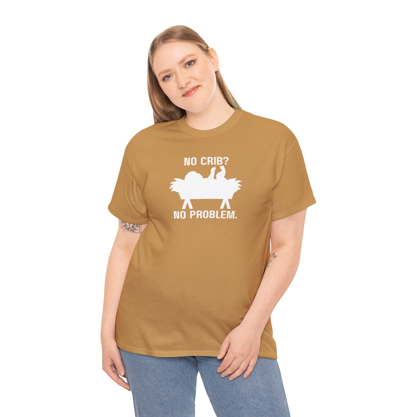 No Crib, No Problem- Baby Yeshua in Manger Design