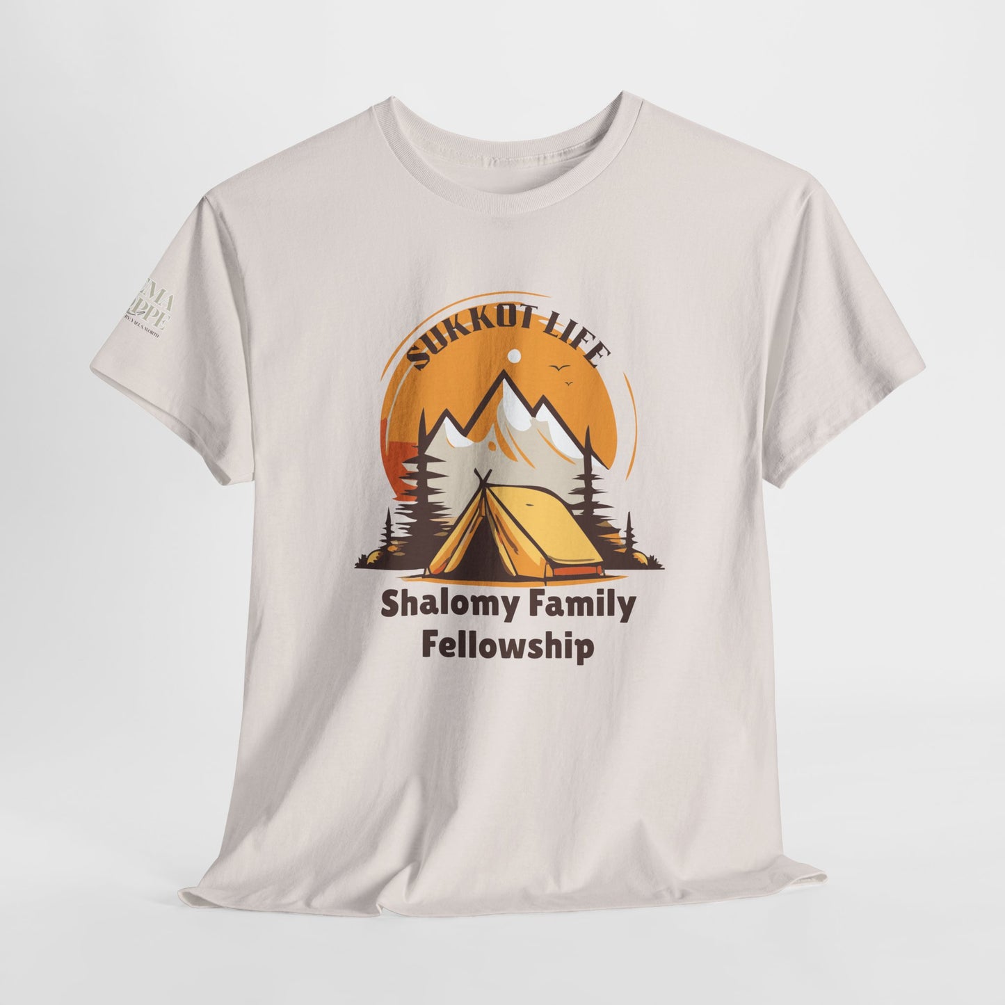 Personalized Sukkot Life Tee - Camping Biblical Feast Fellowship Shirt