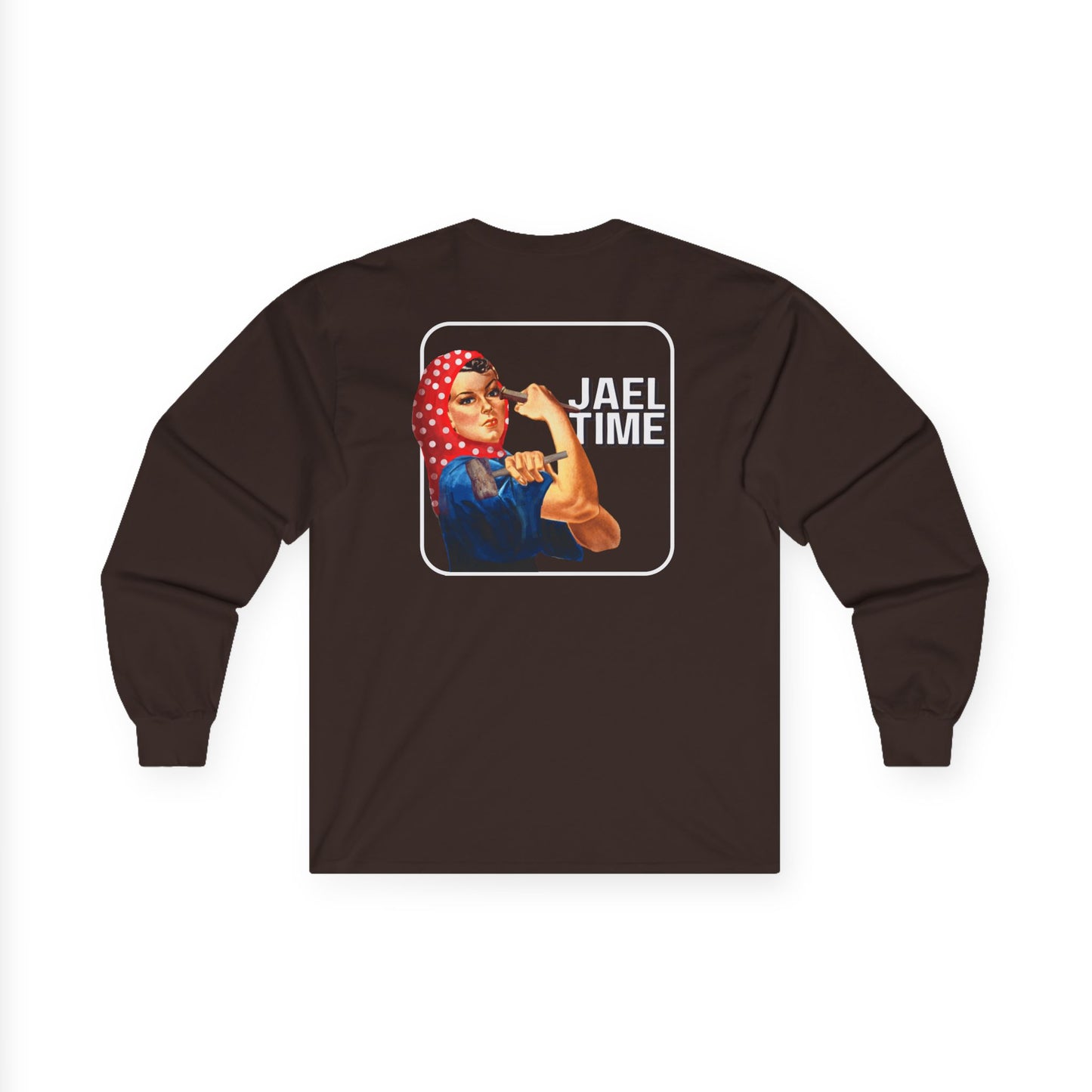 Unisex Long Sleeve Tee - 'Jael Time' Graphic T-Shirt, Casual Wear, Gift for Her, Vintage- Inspired Fashion, Everyday Comfort, Faith Filled Design