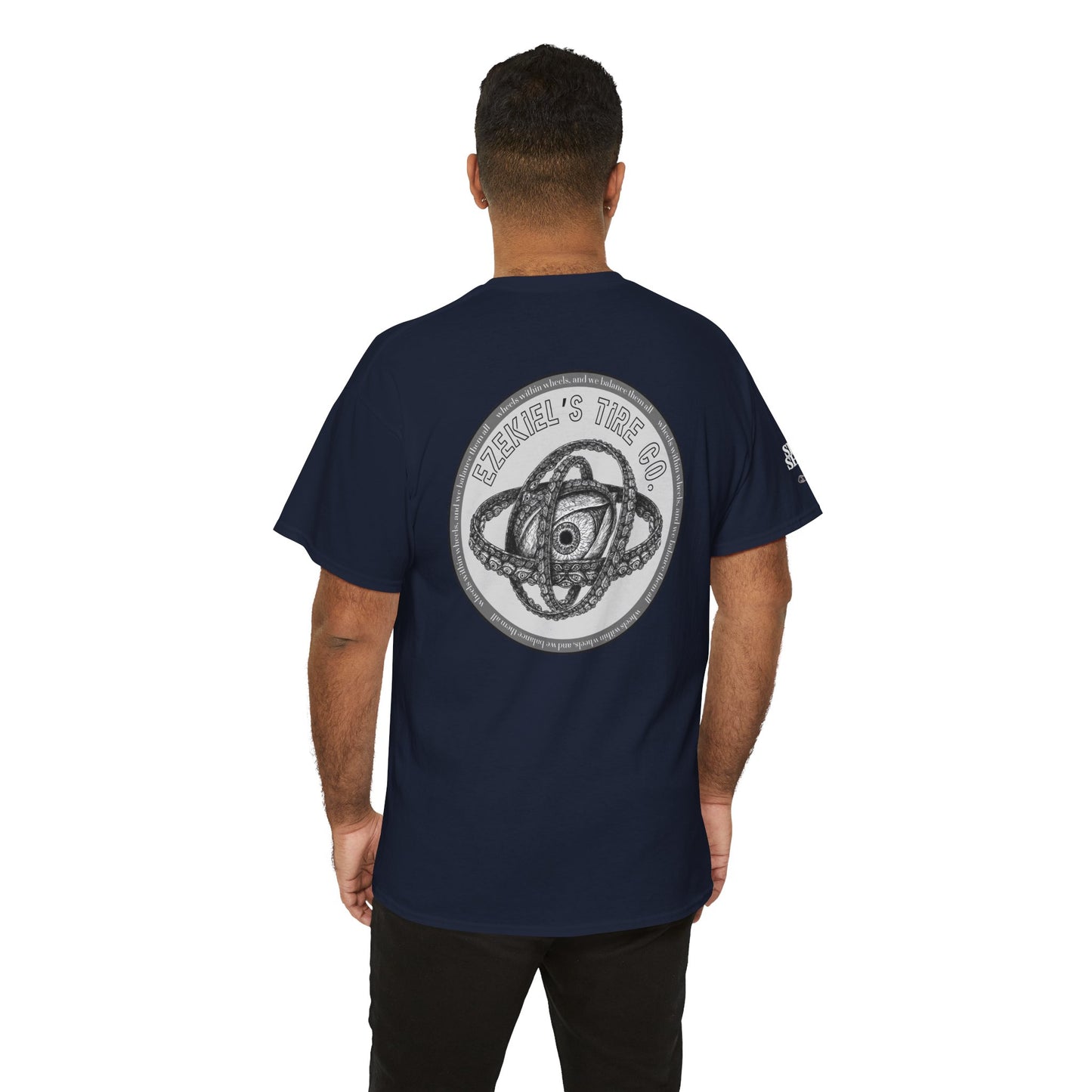 Ezekiel's Tire Company Shirt - Funny Biblical Unisex Cotton Tee