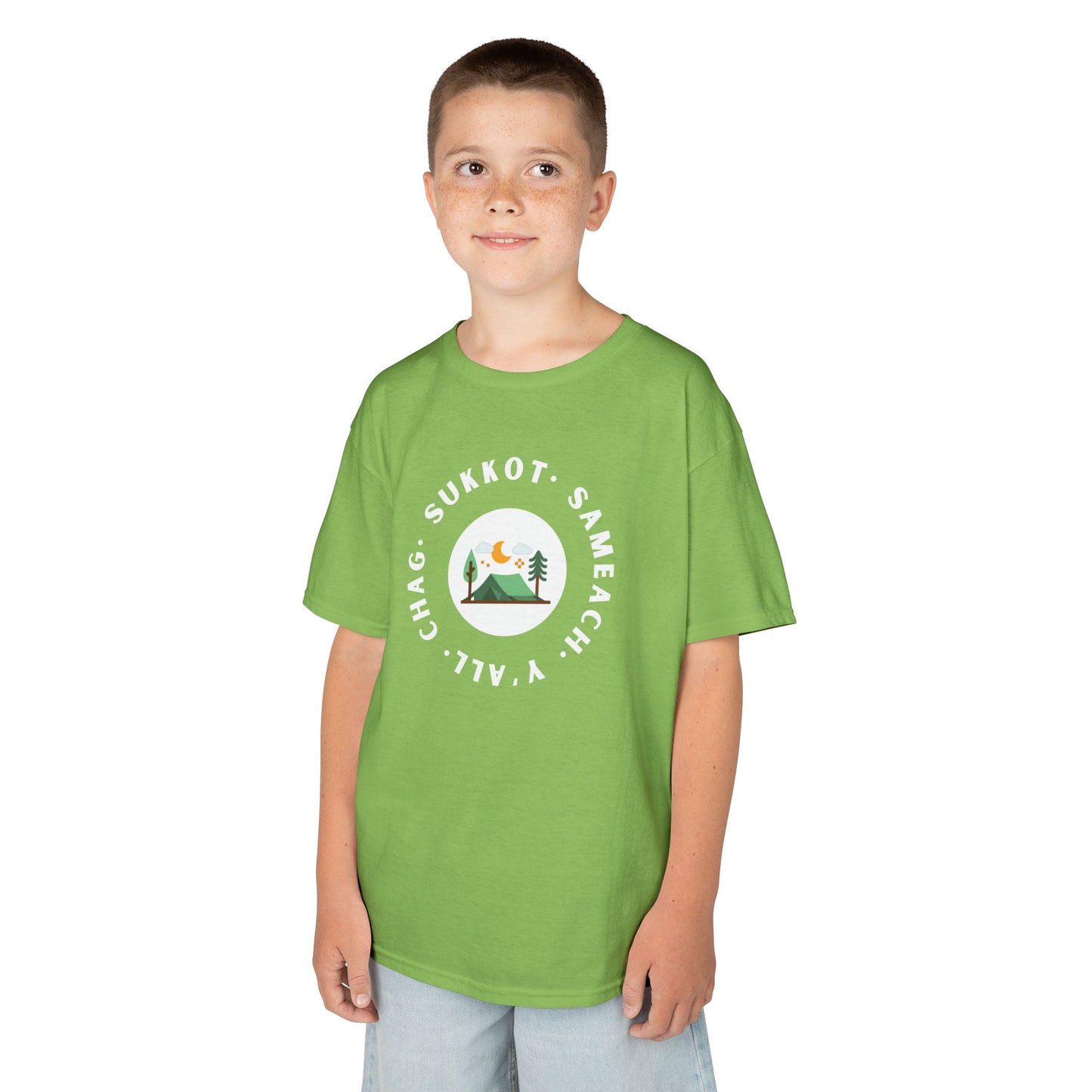 Sukkot Tabernacles Kids Heavy Cotton™ Tee