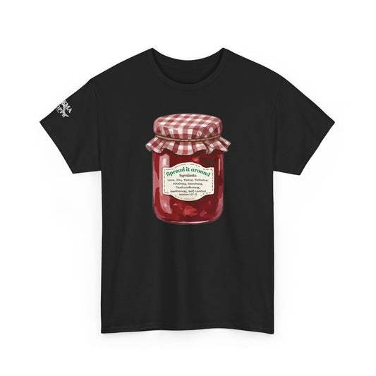 Fruit Of The Spirit Graphic Tee — Vintage Preserves "Spread it Around" T‑Shirt Galations