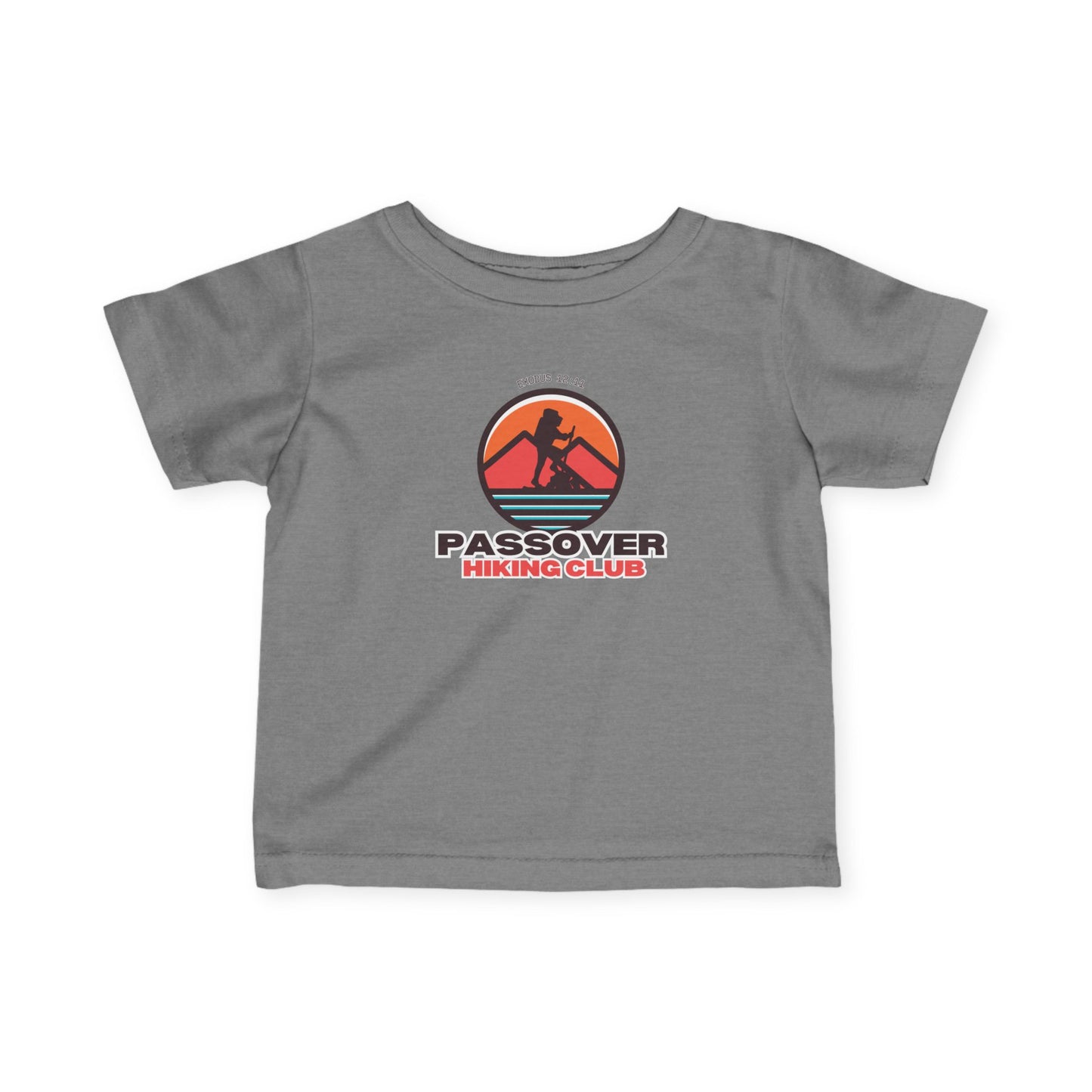 Passover Hiking Club- Infant Fine Jersey Tee Bible Humor