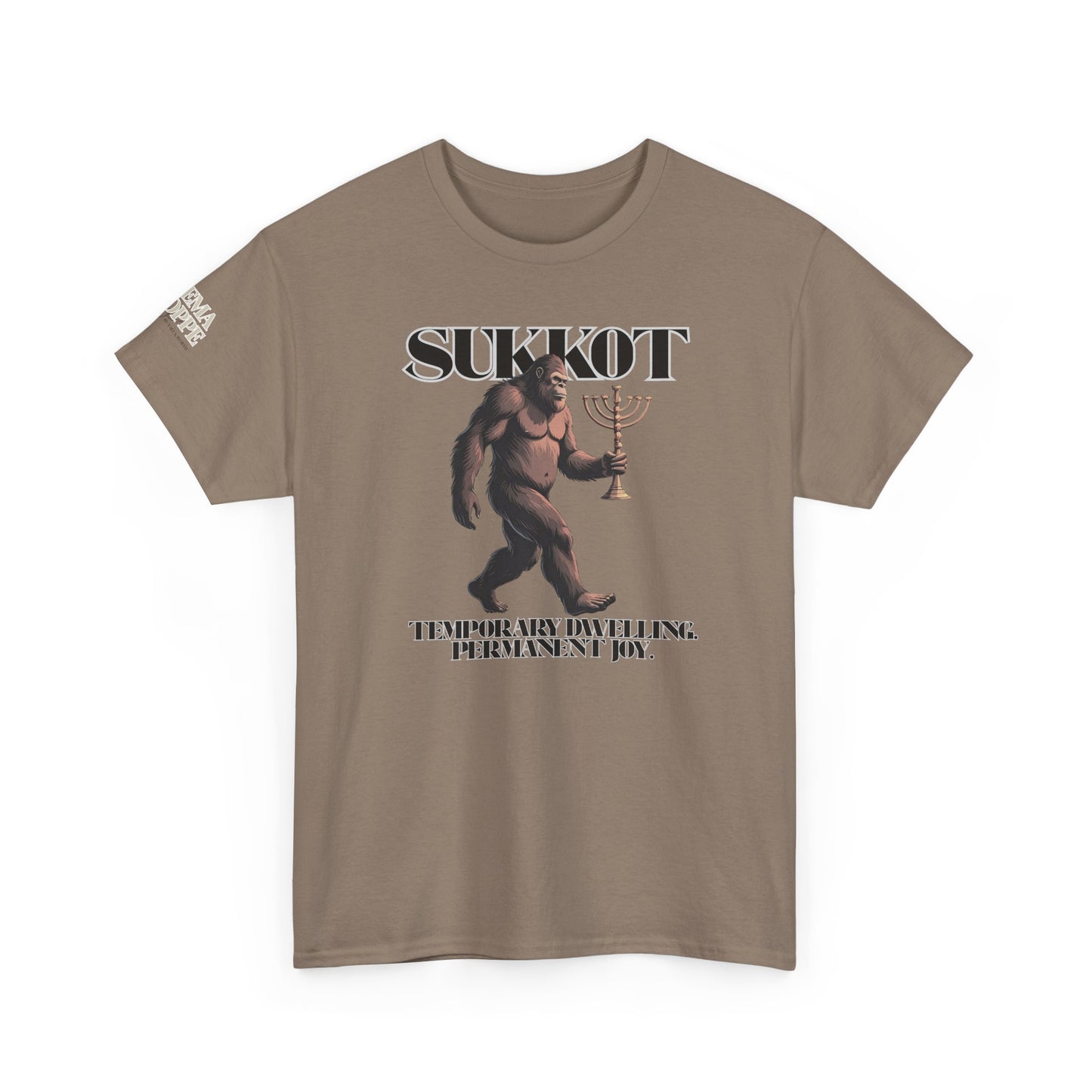 Sukkot Bigfoot Menorah Legendary Joy Shirt