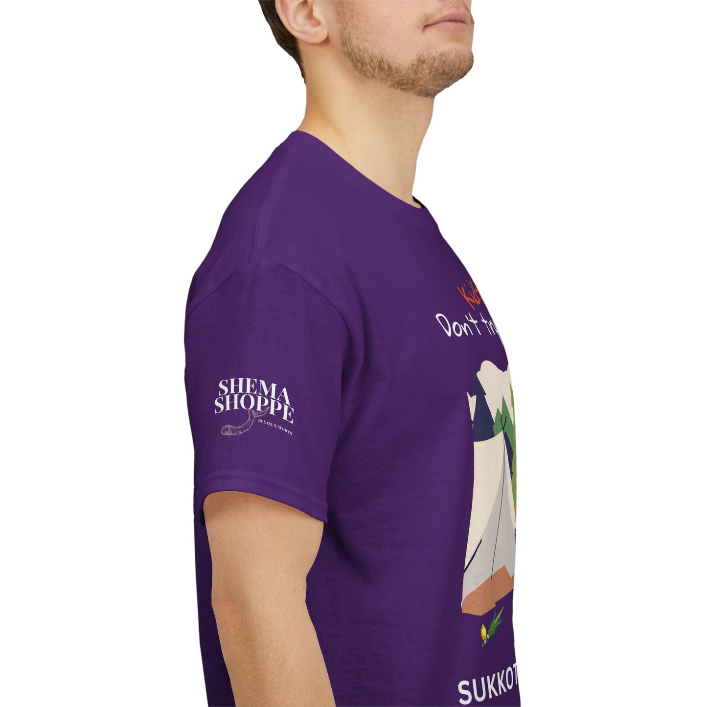 Kids, Don't Try This At Home Sukkot Shirt, dark colors
