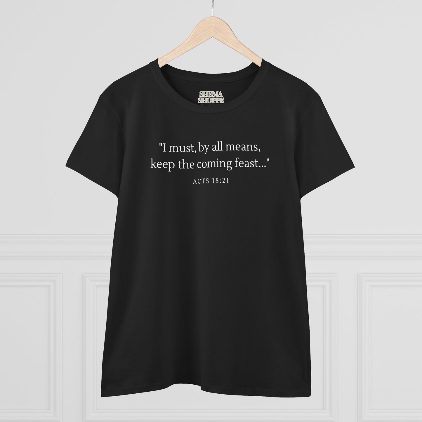Keep the Feast Women's Midweight Cotton Tee
