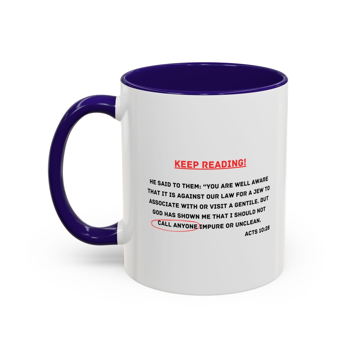 Straight Outta Context Mug, 11oz or 15oz Color Pop