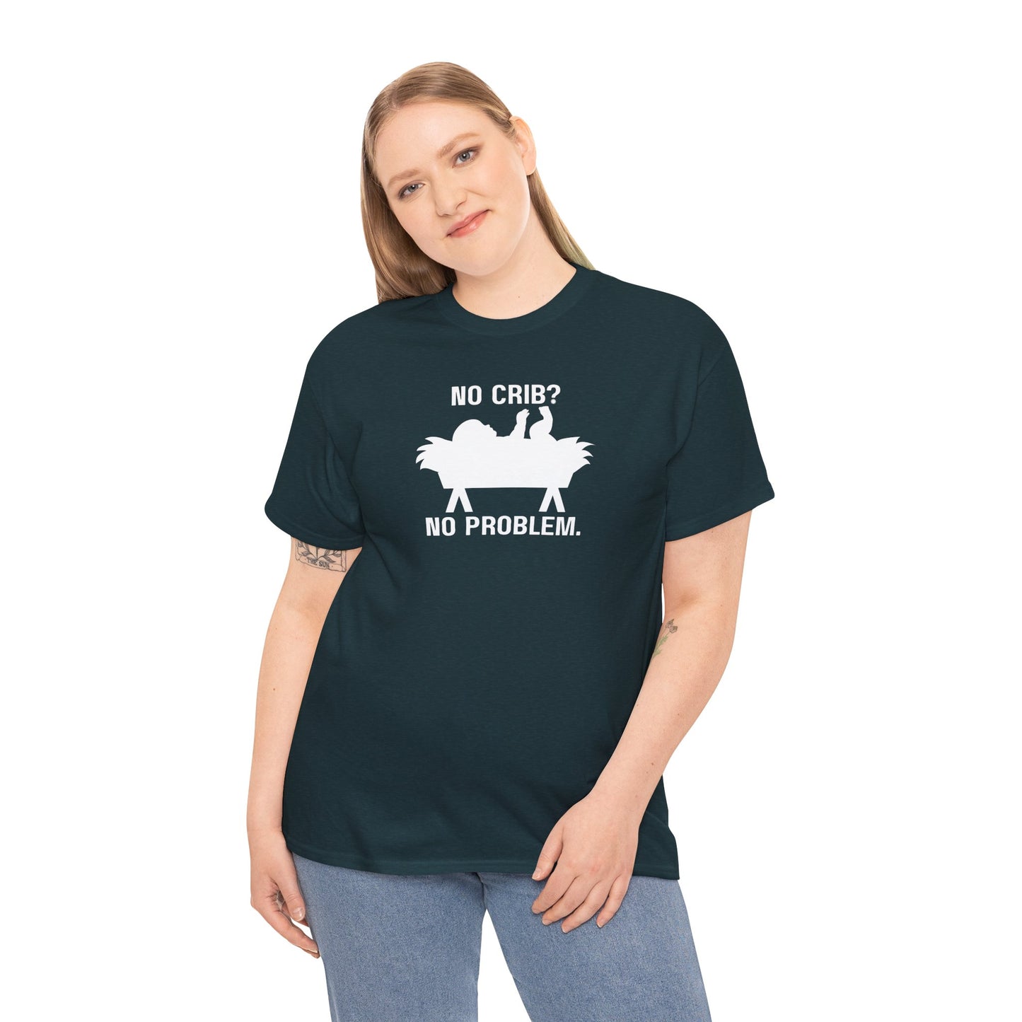 No Crib, No Problem- Baby Yeshua in Manger Design