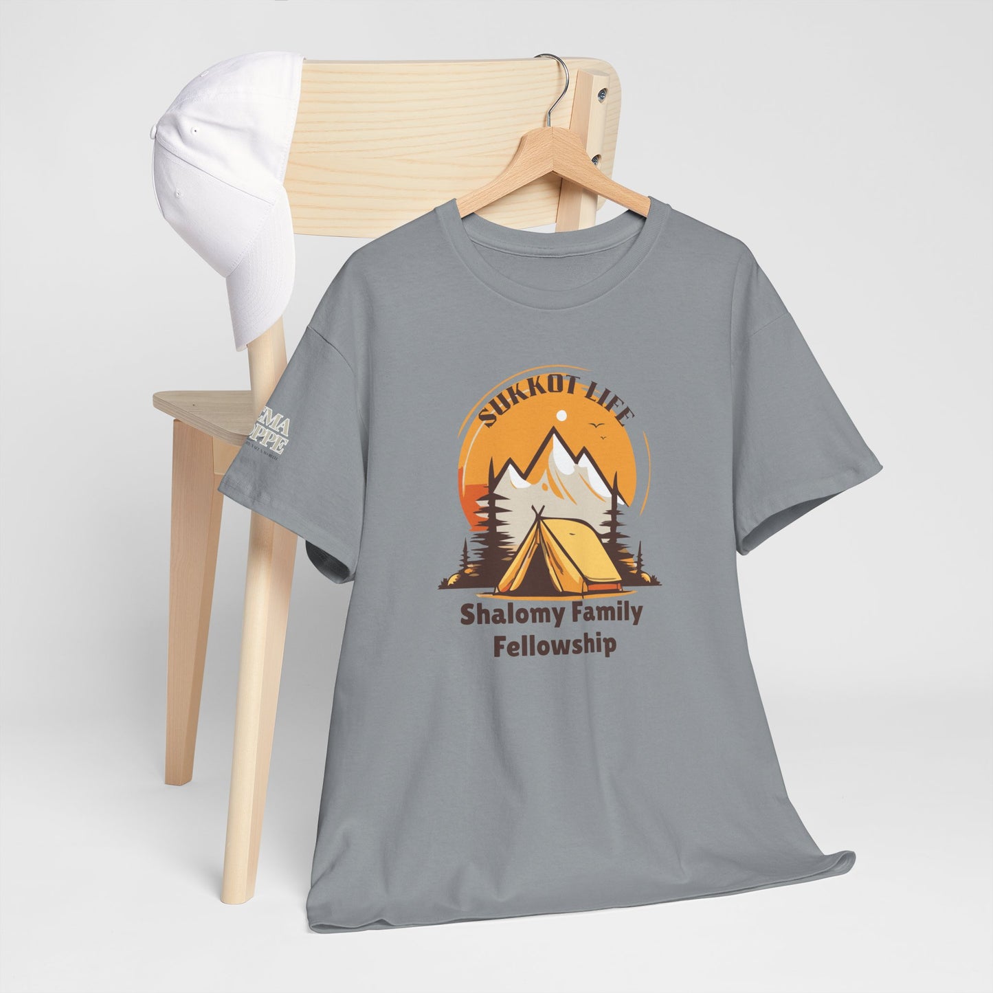Personalized Sukkot Life Tee - Camping Biblical Feast Fellowship Shirt