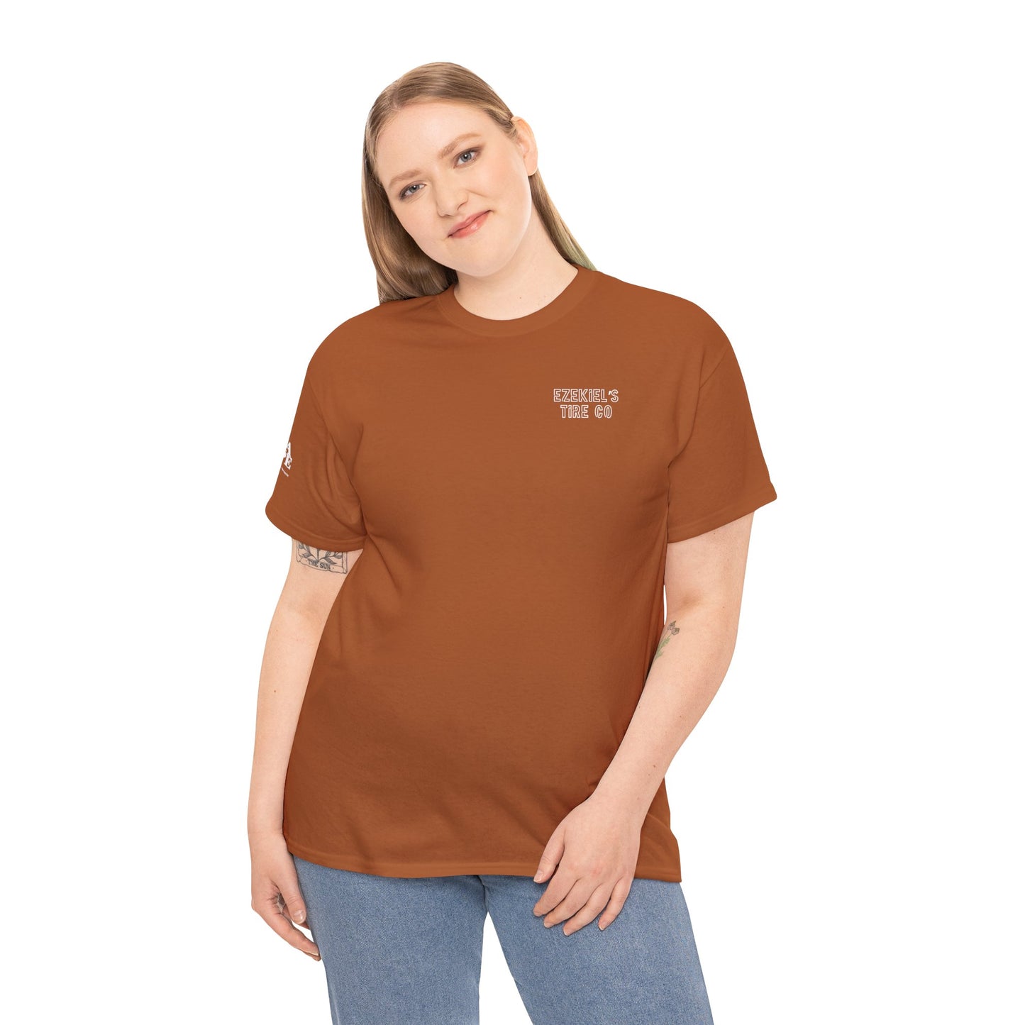 Ezekiel's Tire Company Shirt - Funny Biblical Unisex Cotton Tee