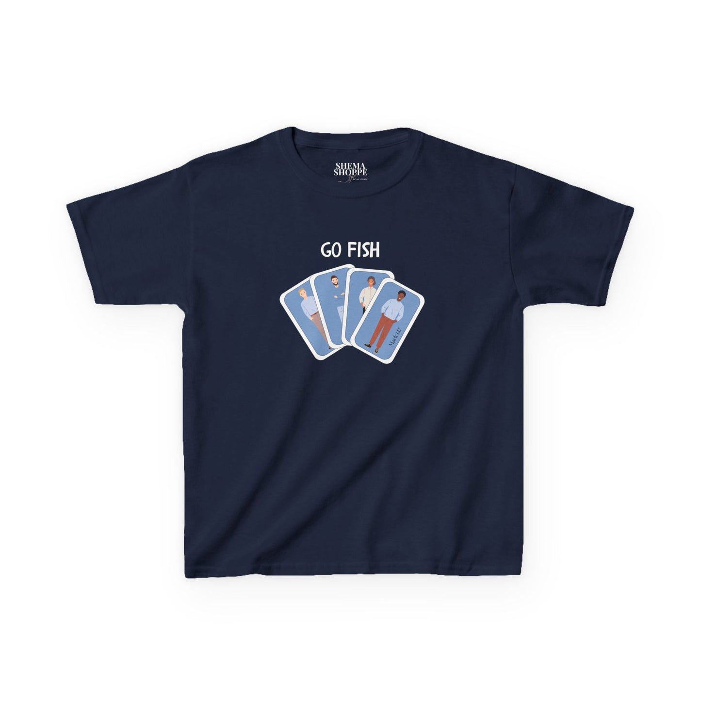 Fishers of Men Go Fish Bible Verse Kid's Cotton T-shirt