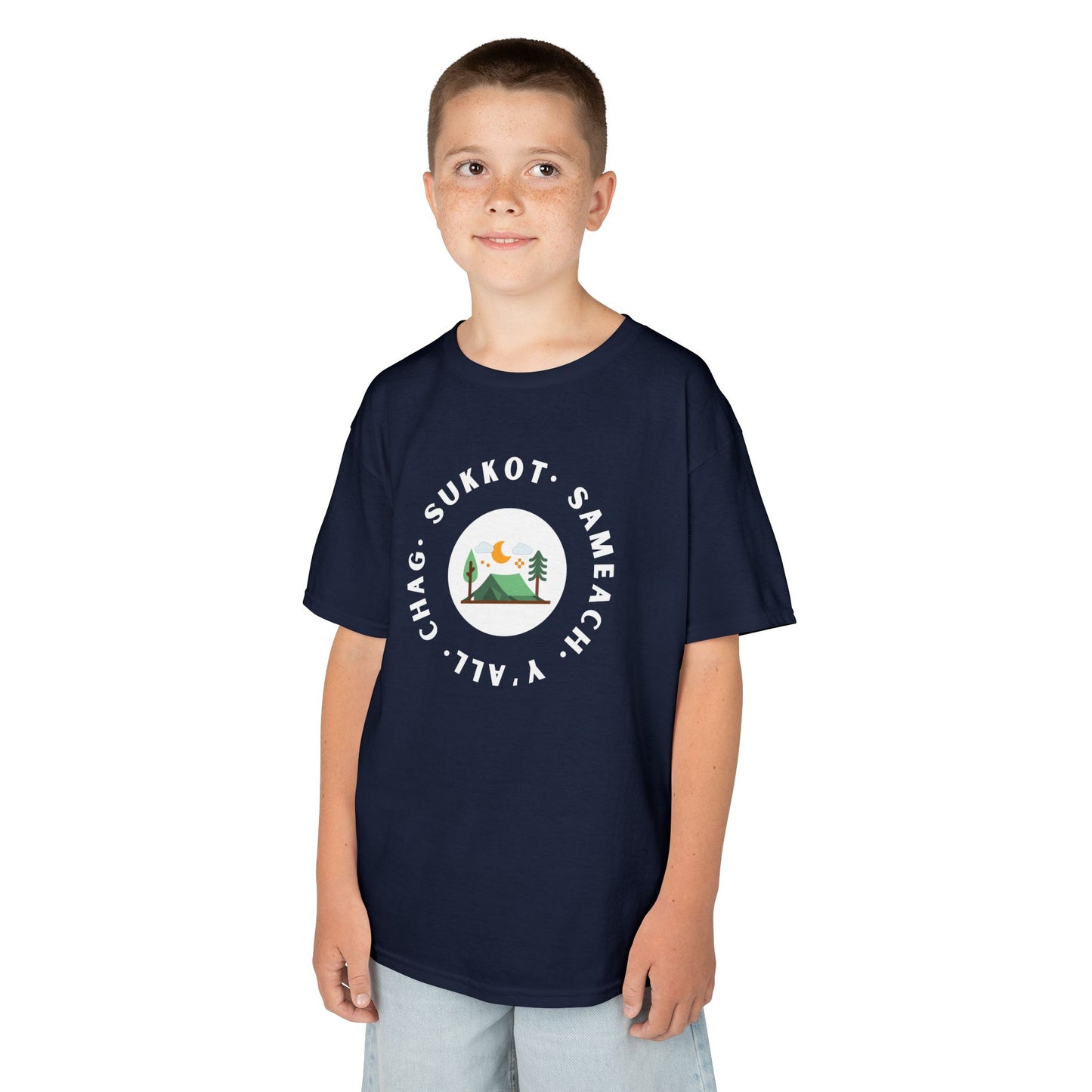 Sukkot Tabernacles Kids Heavy Cotton™ Tee