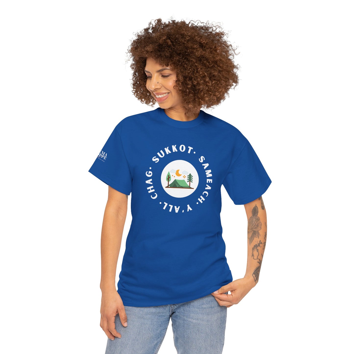 Chag Sukkot Sameach Y'all Tabernacles Camping Tee