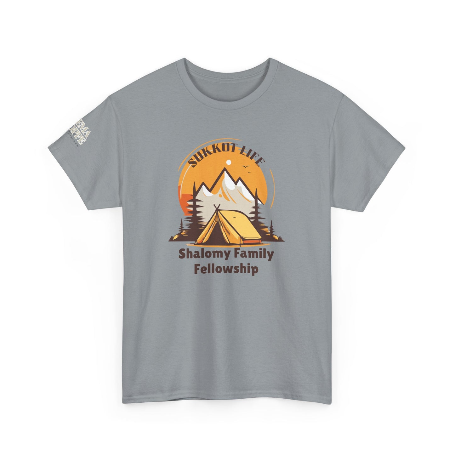 Personalized Sukkot Life Tee - Camping Biblical Feast Fellowship Shirt
