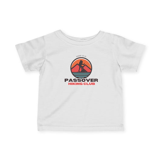 Passover Hiking Club- Infant Fine Jersey Tee Bible Humor