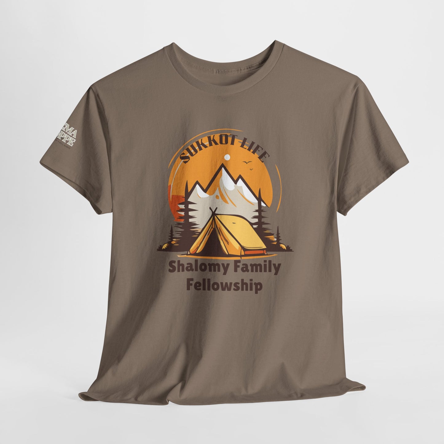 Personalized Sukkot Life Tee - Camping Biblical Feast Fellowship Shirt