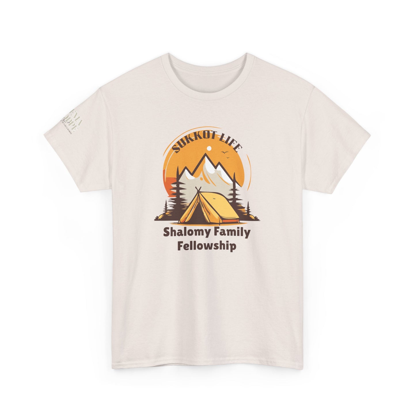 Personalized Sukkot Life Tee - Camping Biblical Feast Fellowship Shirt