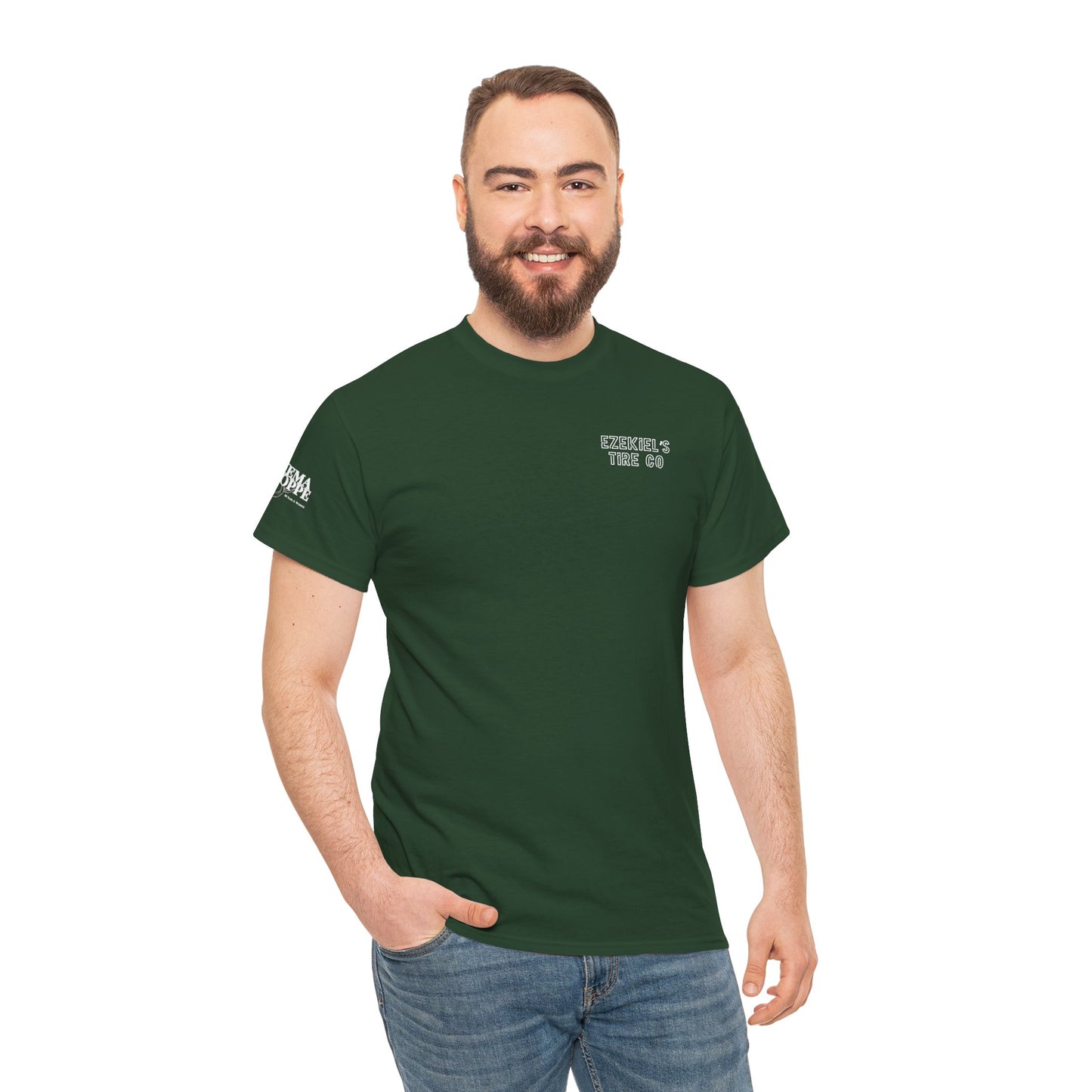 Ezekiel's Tire Company Shirt - Funny Biblical Unisex Cotton Tee