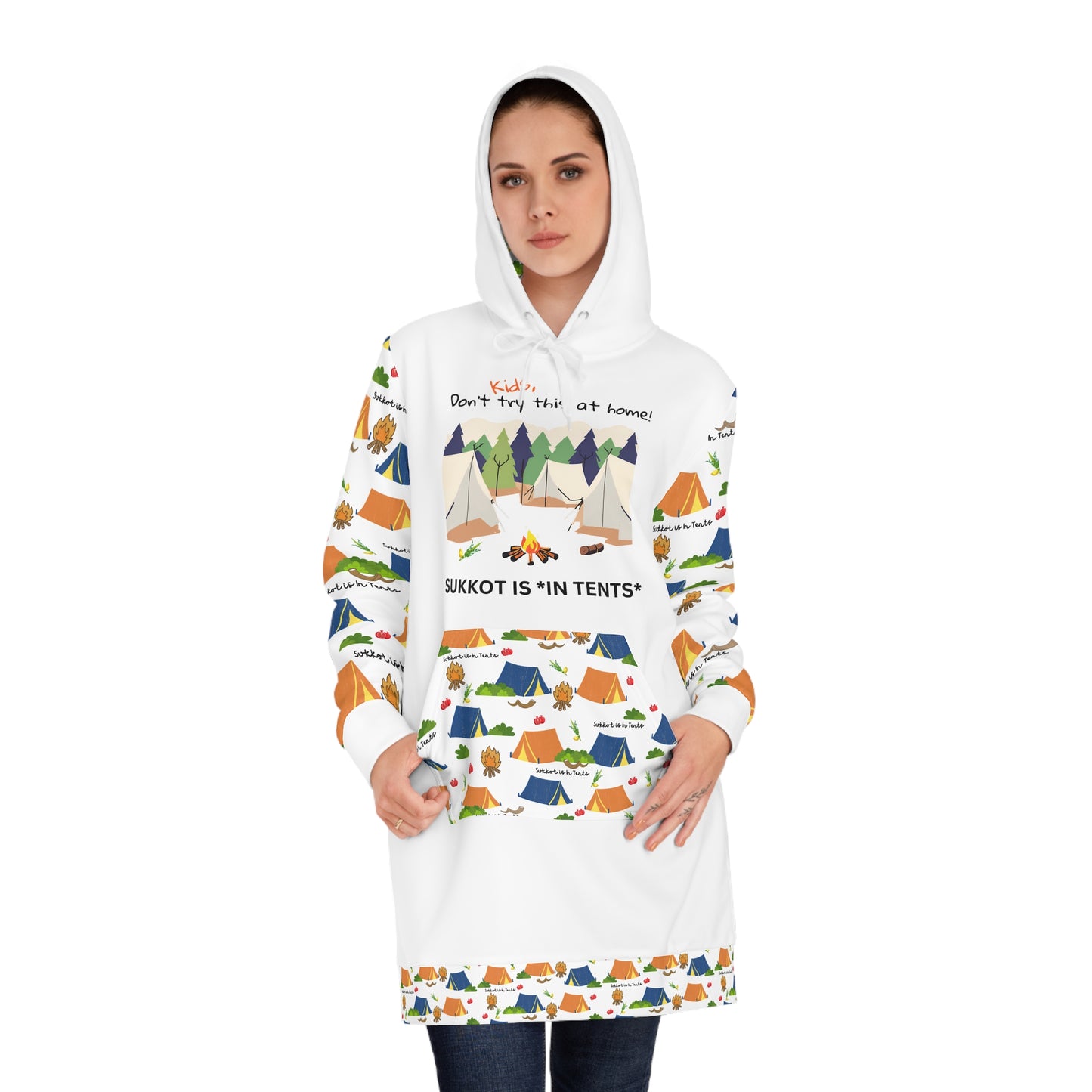 Women's Sukkot Hoodie Dress (AOP)