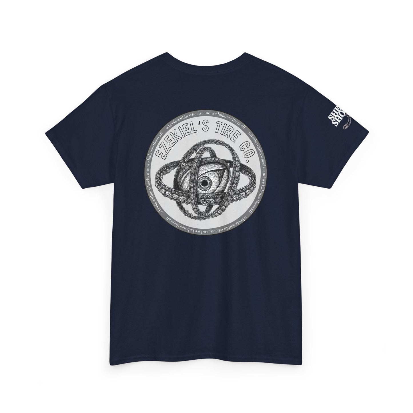 Ezekiel's Tire Company Shirt - Funny Biblical Unisex Cotton Tee