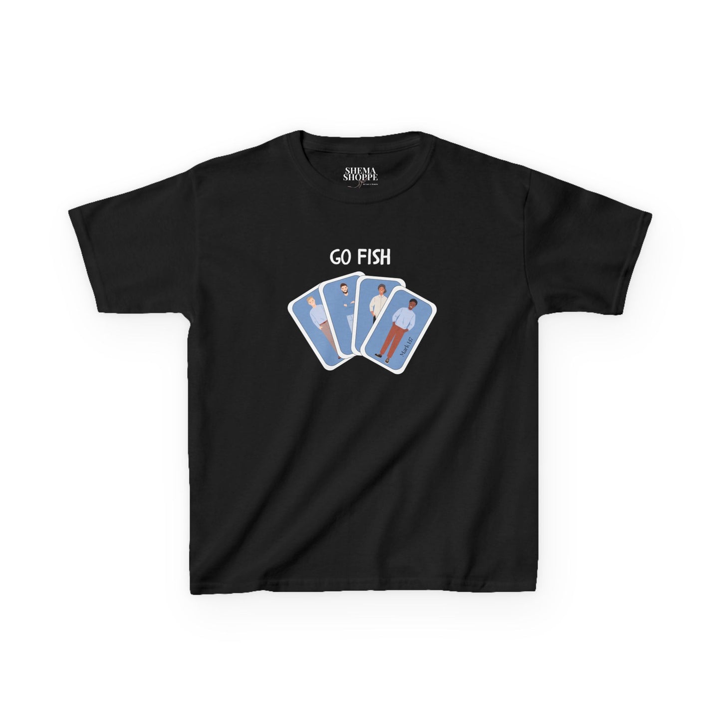 Fishers of Men Go Fish Bible Verse Kid's Cotton T-shirt
