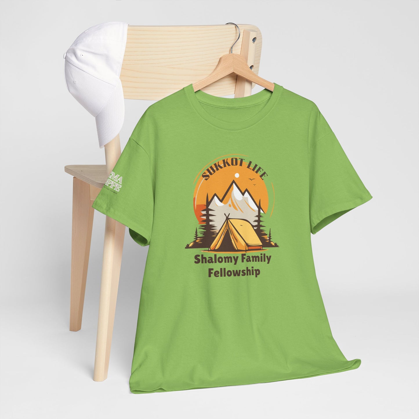 Personalized Sukkot Life Tee - Camping Biblical Feast Fellowship Shirt
