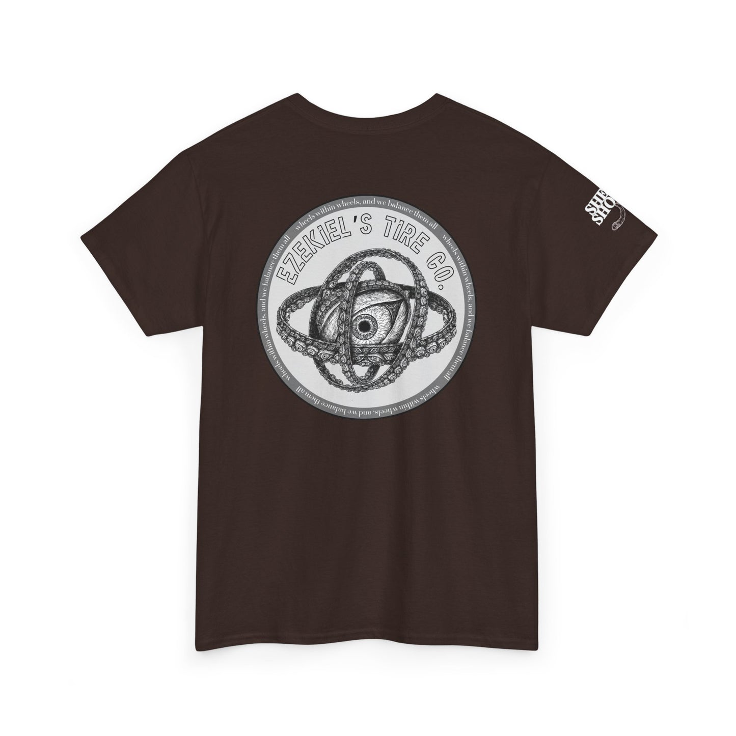 Ezekiel's Tire Company Shirt - Funny Biblical Unisex Cotton Tee