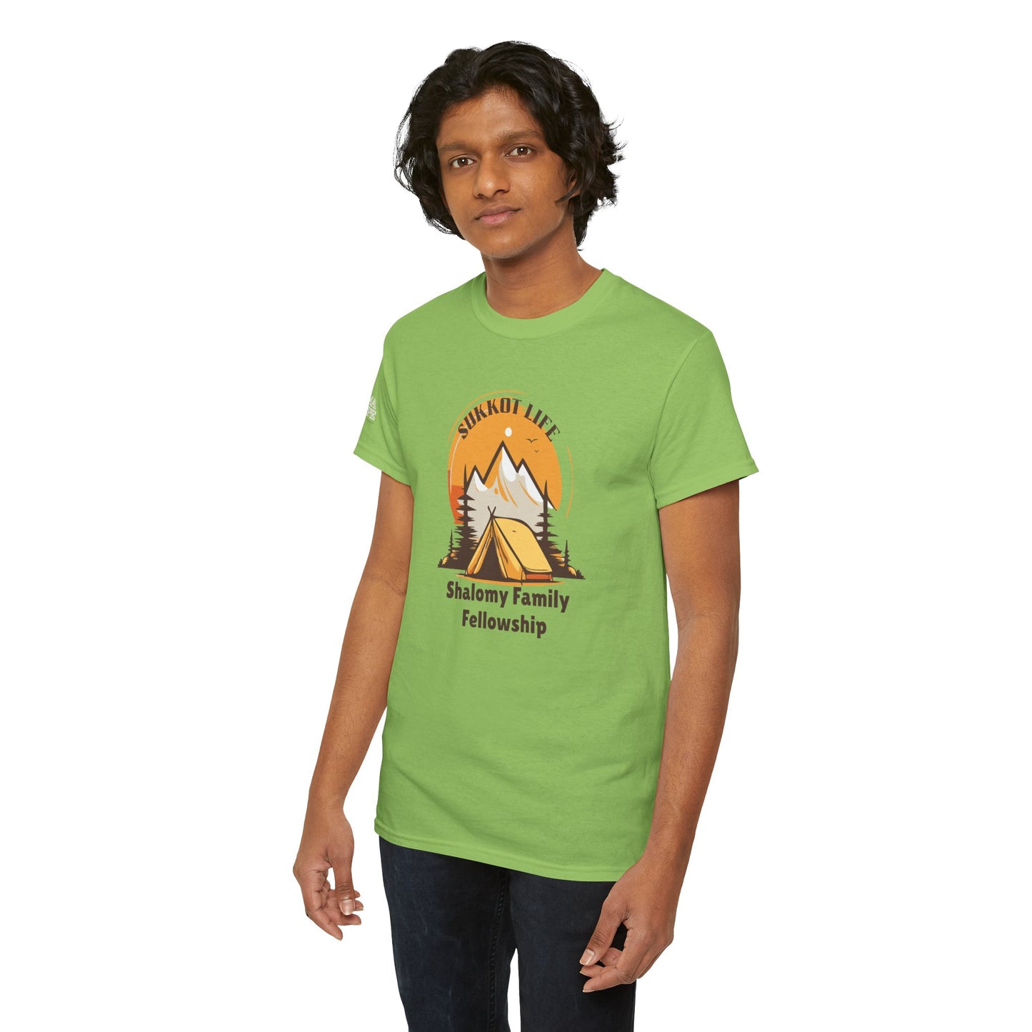 Personalized Sukkot Life Tee - Camping Biblical Feast Fellowship Shirt