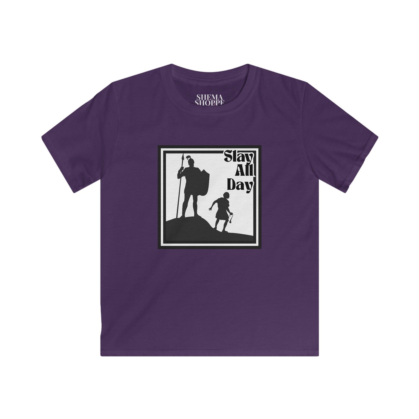 Slay All Day Kids Adventure Tee Graphic Shirt, Outdoor Fun T-Shirt, Hiking Kids Tee, Perfect for Gifts & Active Play