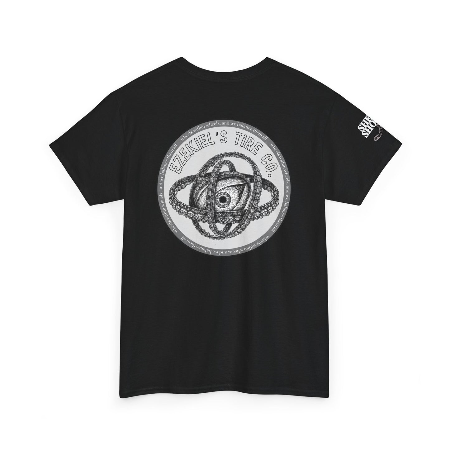 Ezekiel's Tire Company Shirt - Funny Biblical Unisex Cotton Tee