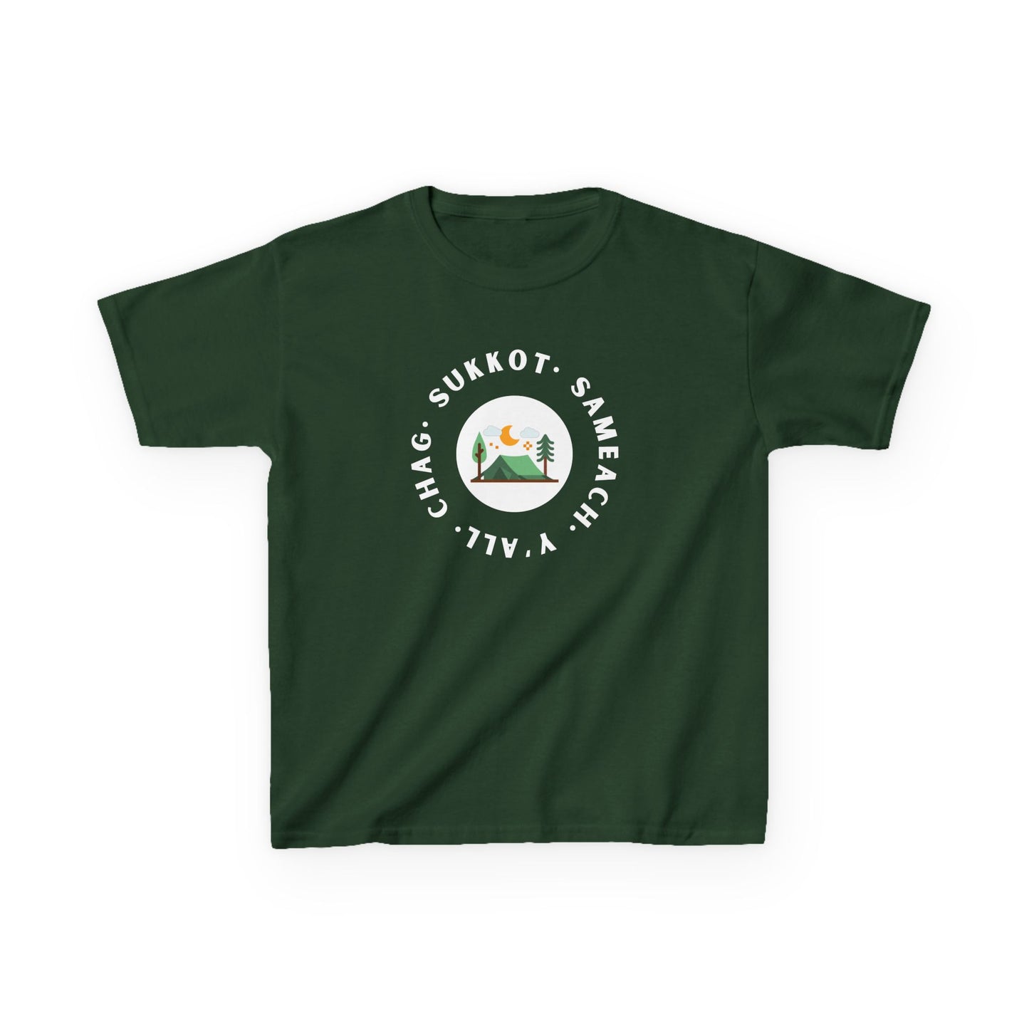 Sukkot Tabernacles Kids Heavy Cotton™ Tee