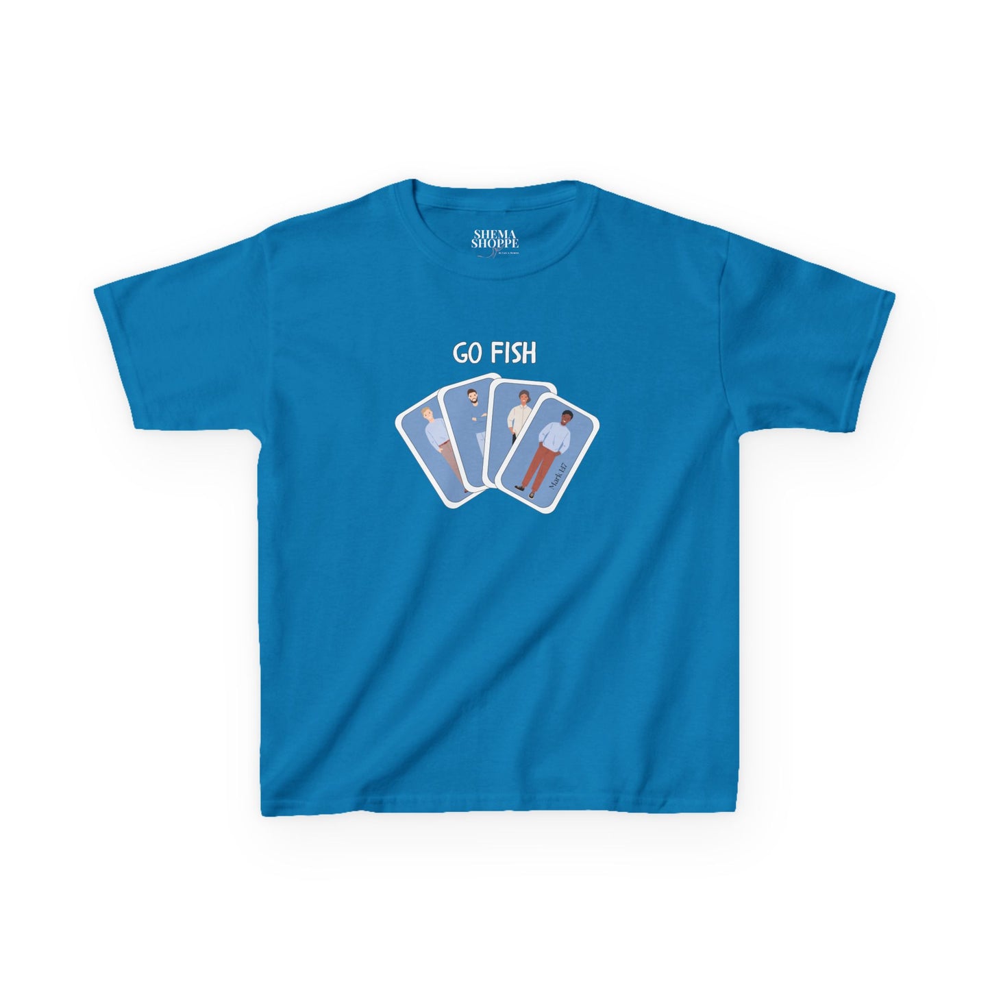 Fishers of Men Go Fish Bible Verse Kid's Cotton T-shirt