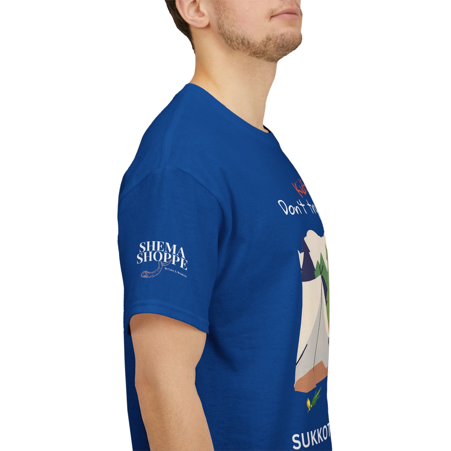 Kids, Don't Try This At Home Sukkot Shirt, dark colors