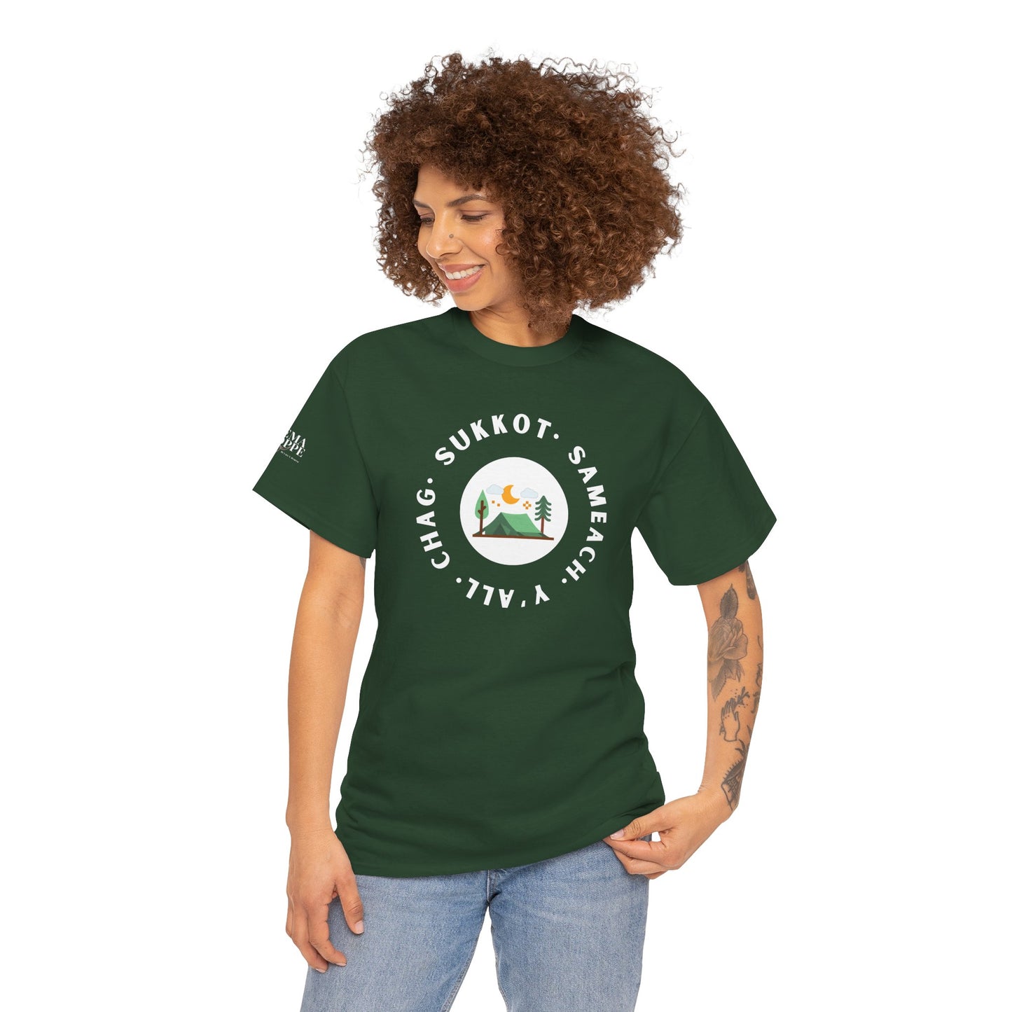 Chag Sukkot Sameach Y'all Tabernacles Camping Tee
