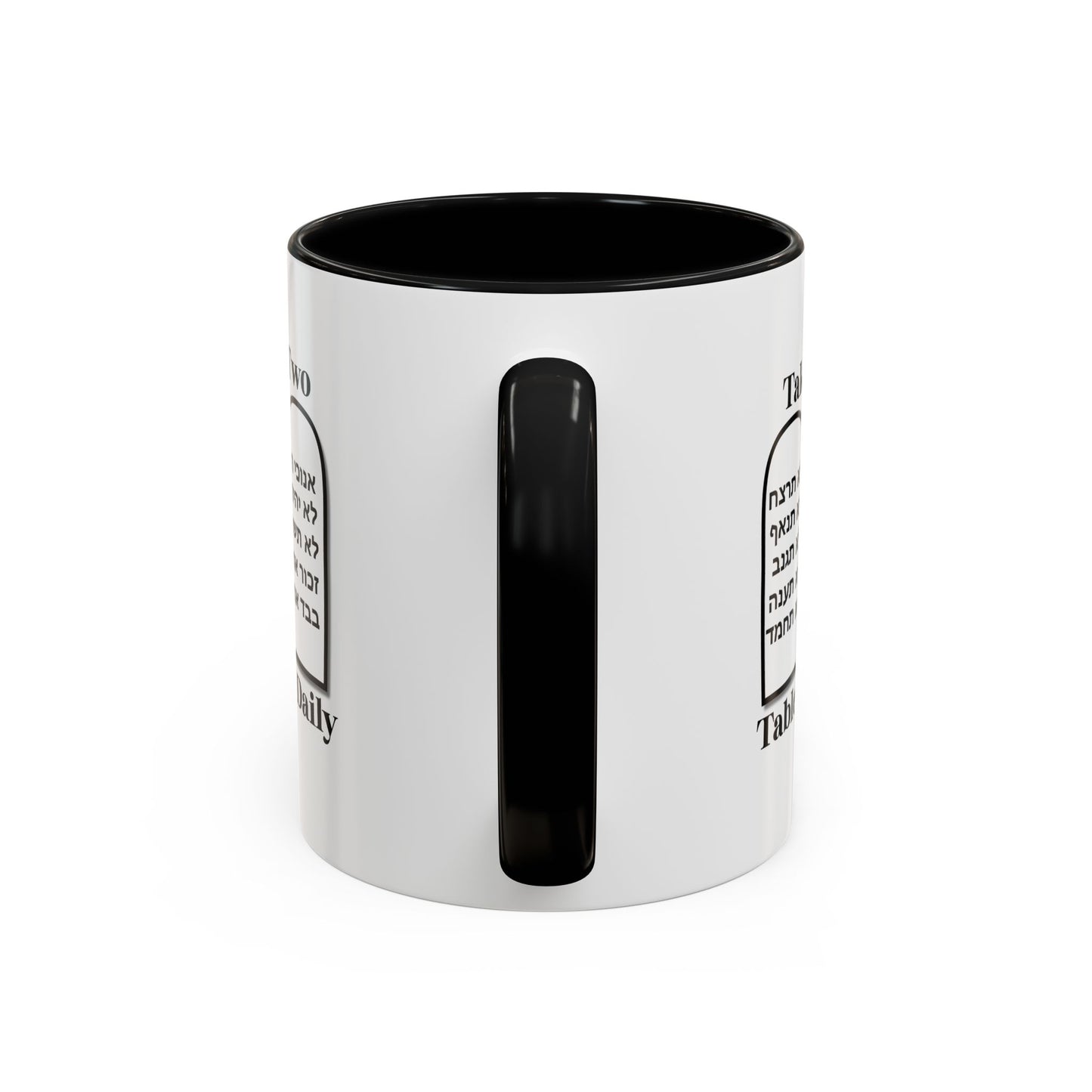 Take Two Tablets Daily Coffee Mug Prescription Commandments Humor