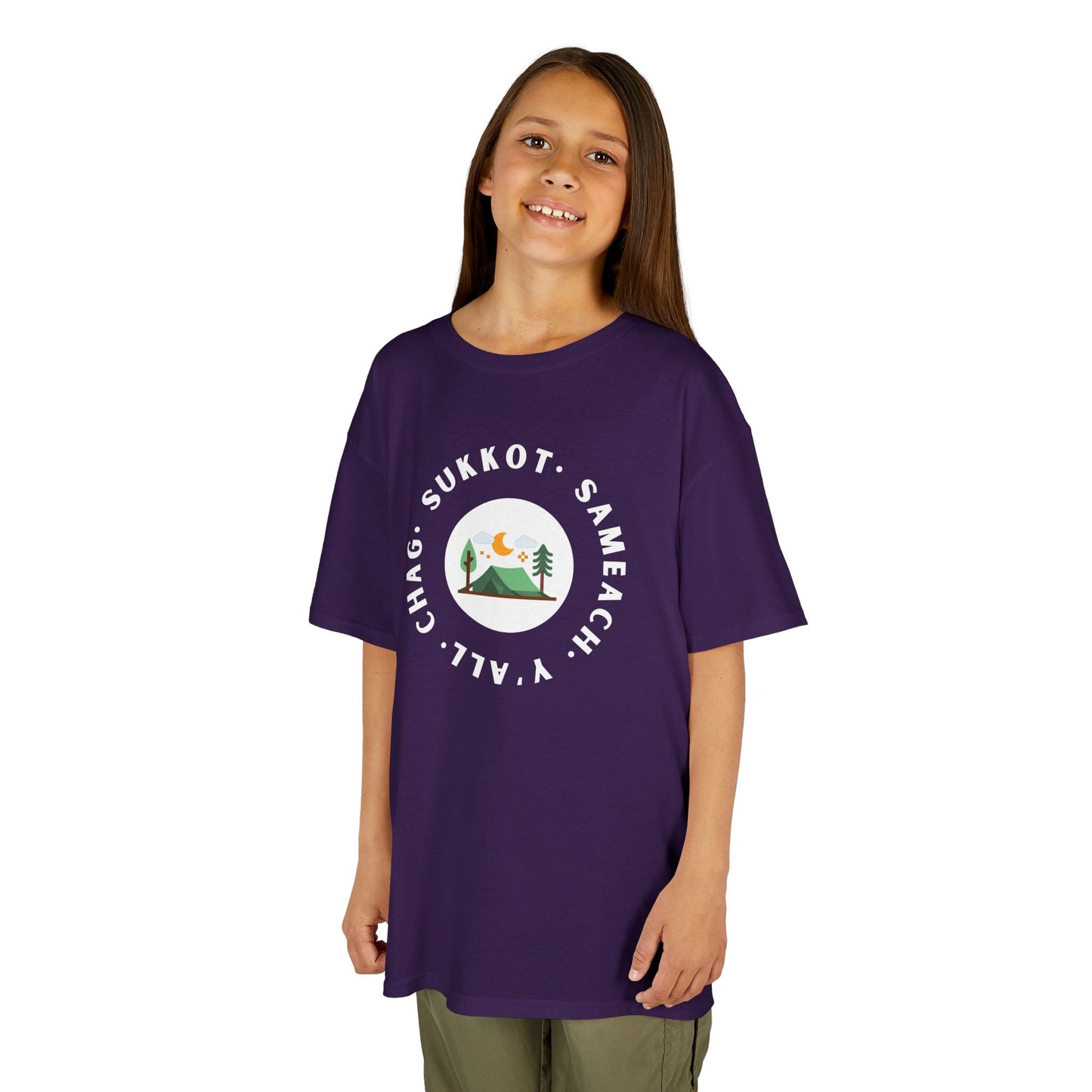 Sukkot Tabernacles Kids Heavy Cotton™ Tee