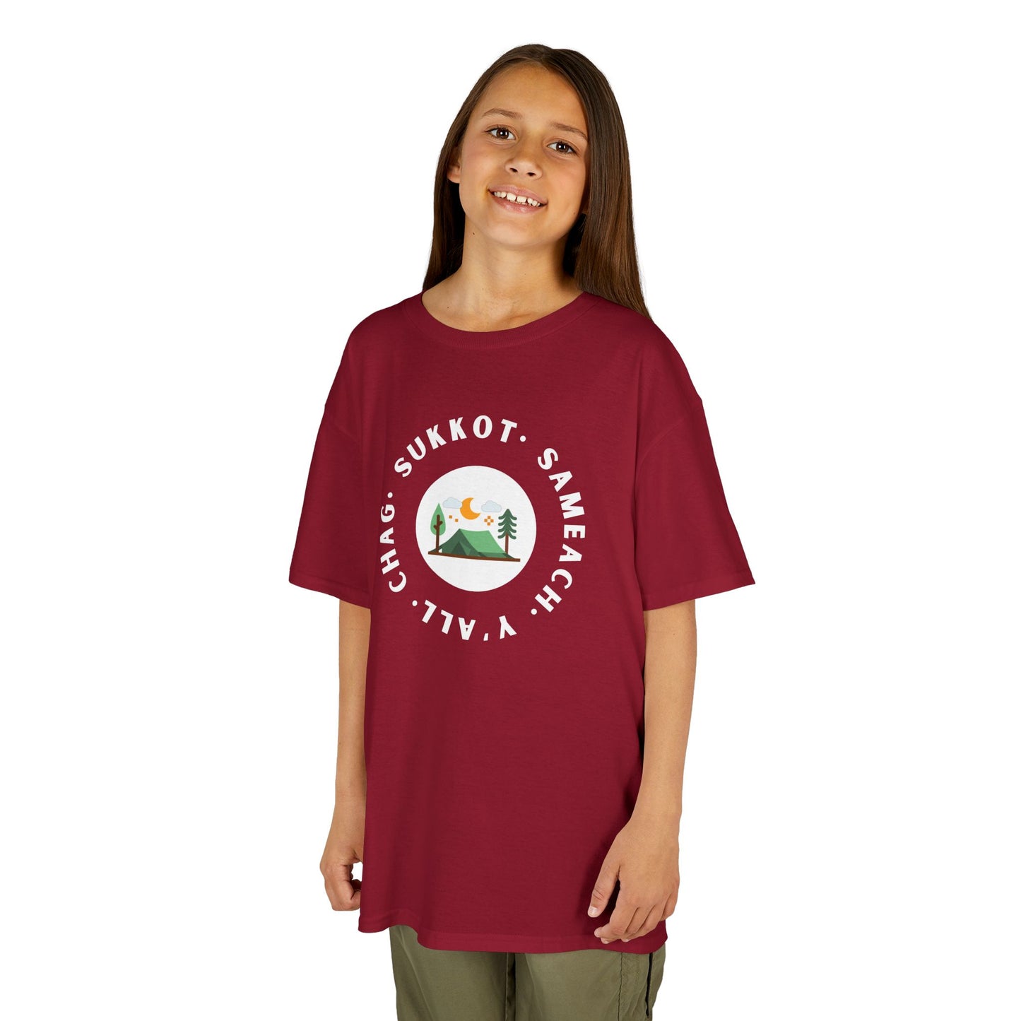 Sukkot Tabernacles Kids Heavy Cotton™ Tee