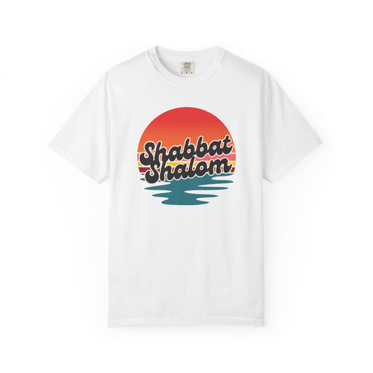 Sunset Shabbat Shalom T-shirt