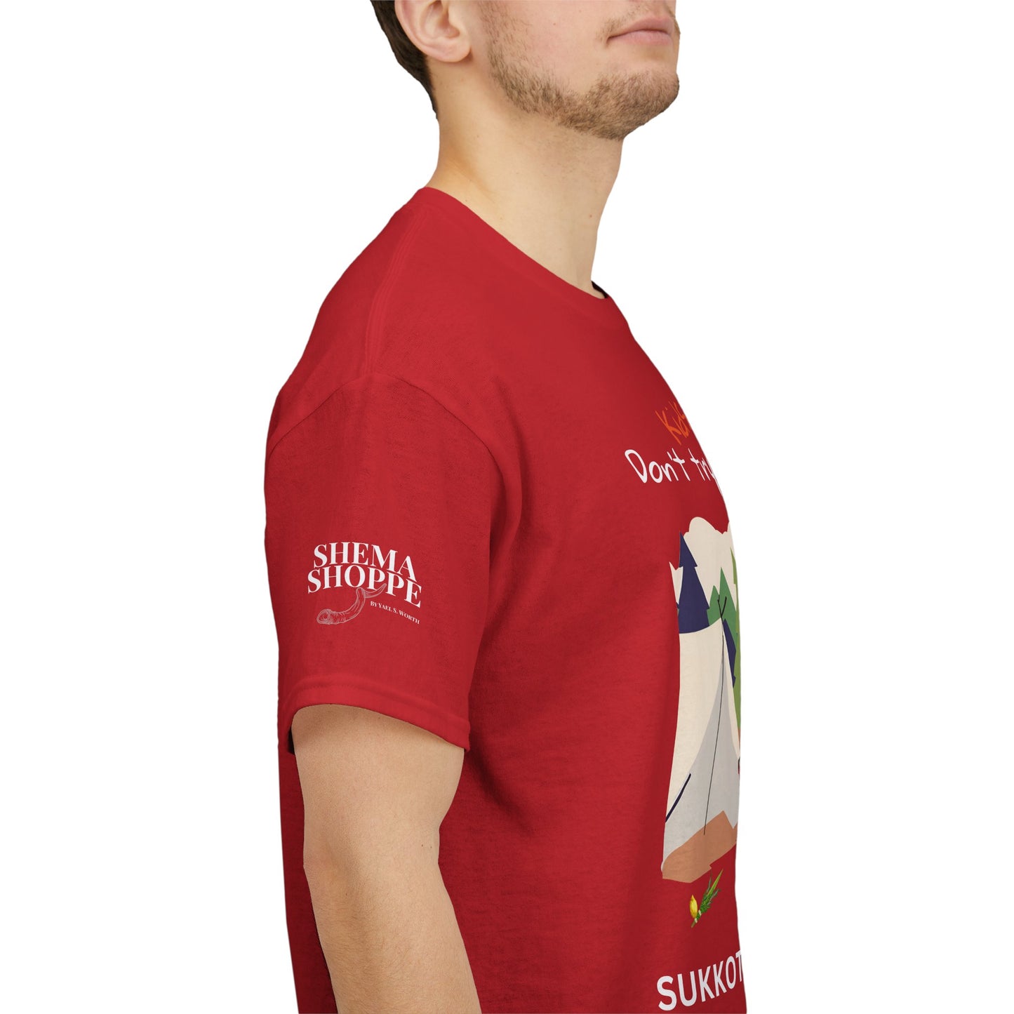 Kids, Don't Try This At Home Sukkot Shirt, dark colors