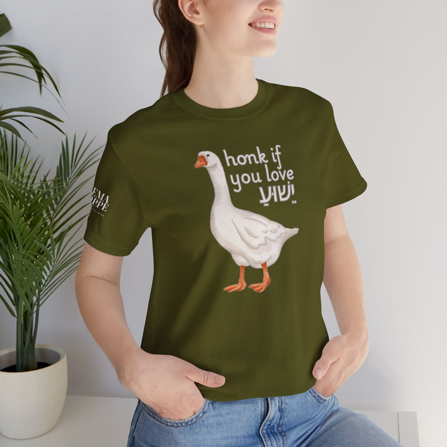 Honk if you Love Yeshua - Silly Goose Tee