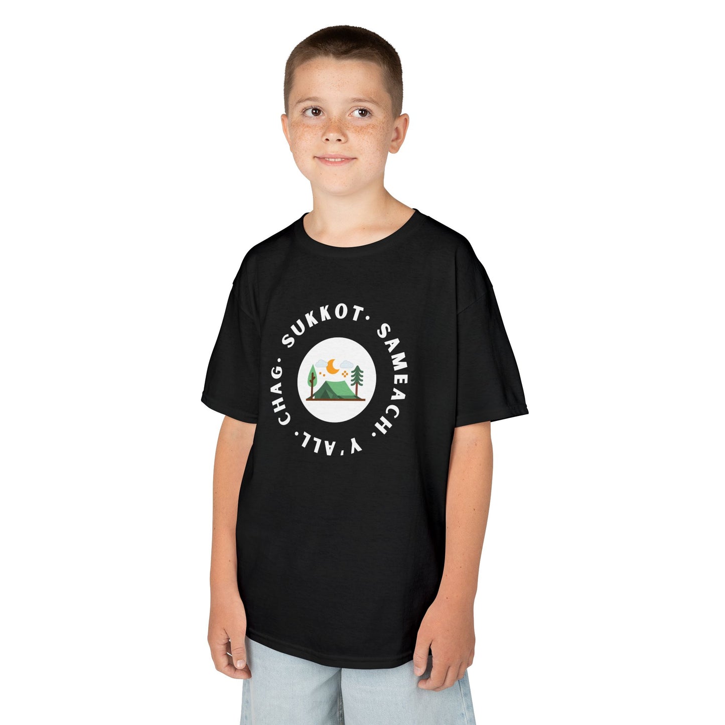 Sukkot Tabernacles Kids Heavy Cotton™ Tee