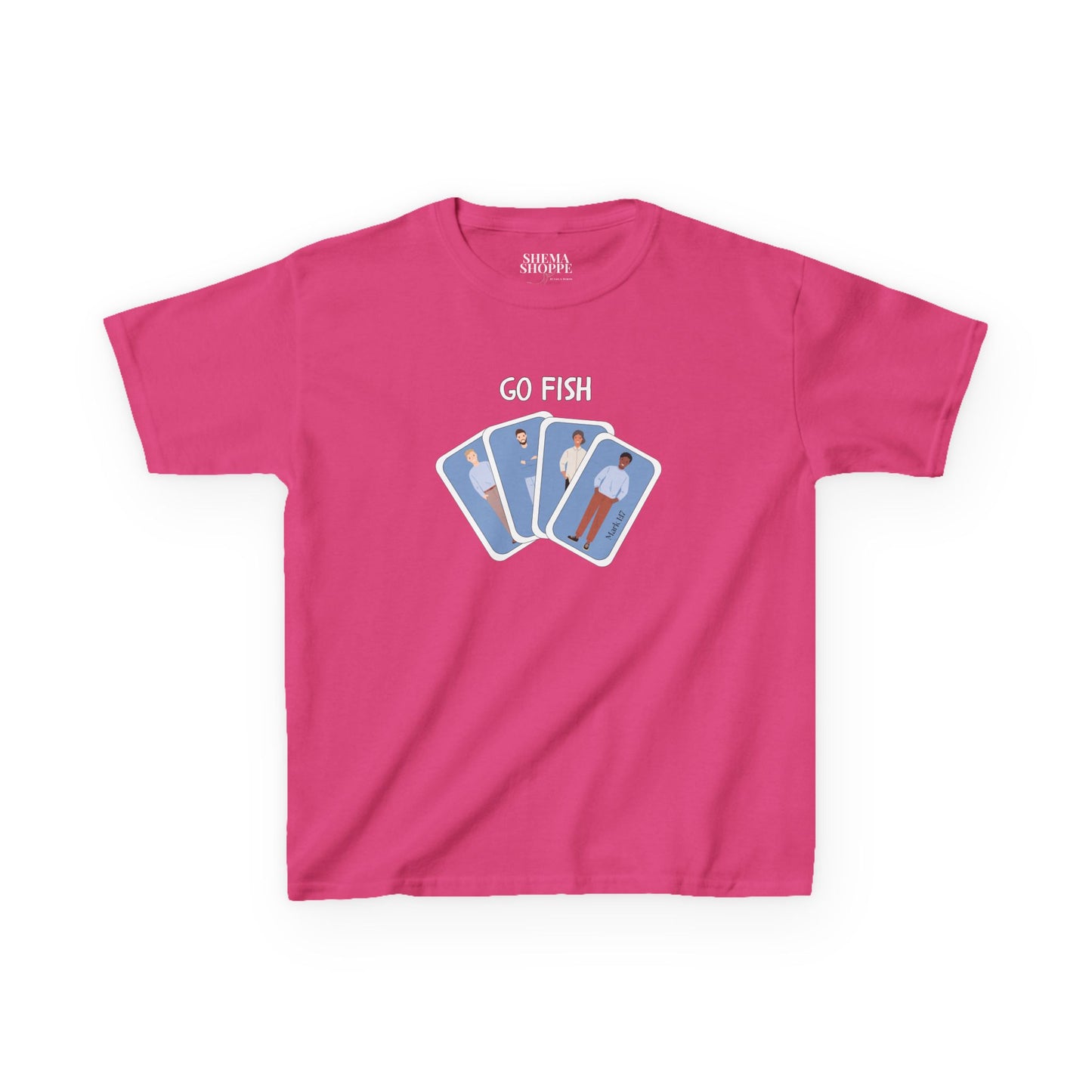 Fishers of Men Go Fish Bible Verse Kid's Cotton T-shirt