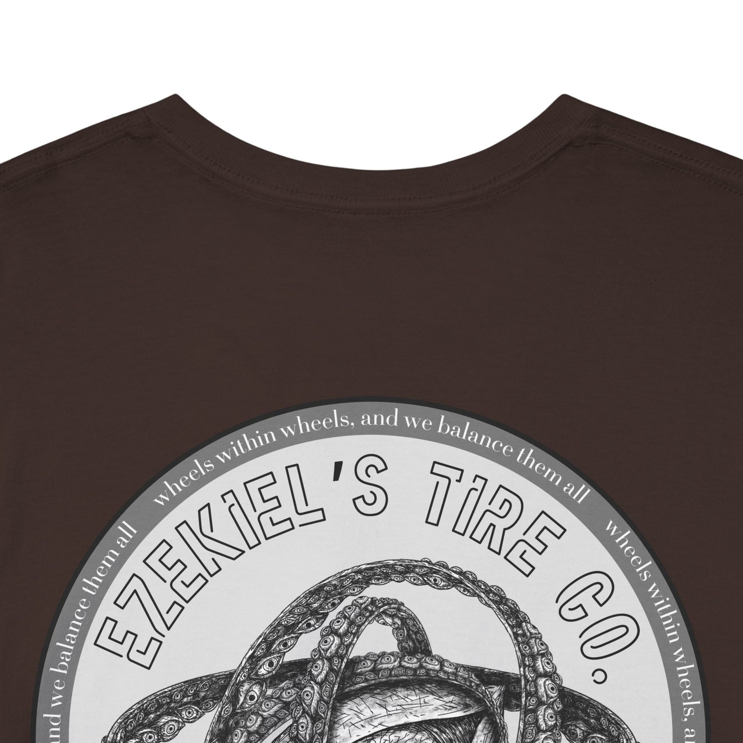Ezekiel's Tire Company Shirt - Funny Biblical Unisex Cotton Tee